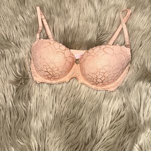 PINK lace bra
